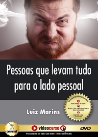 DVD Pessoas que levam tudo para o lado pessoal 